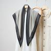 Imitation Silk Floral Triangle Scarf Floral Print Waist Belt Fashion Belt Scarf  Summer