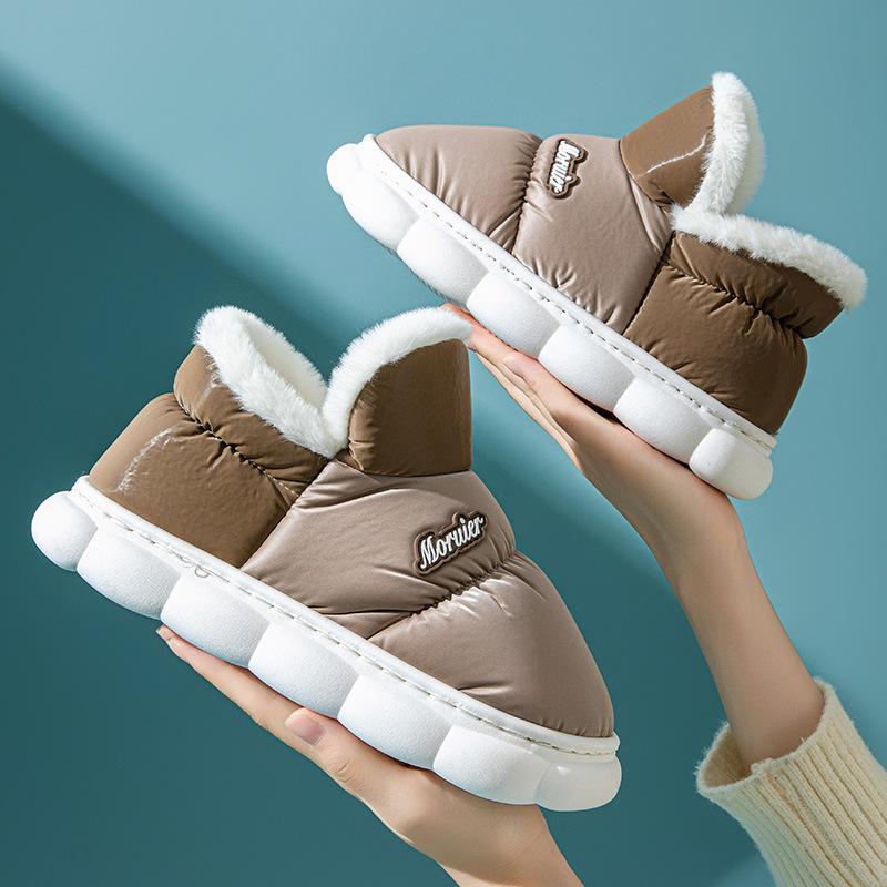 Детская домашняя обувь на толстой подошве с противоскользящим покрытием