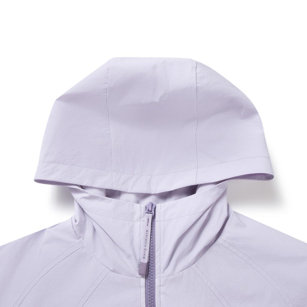 Li Ning Fitness Series Windproof Water-Resistant Loose Hooded Windbreaker Women Outerwear AFDVL52-2