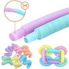 10/30/50PCS Diameter 1.9cm Pop Tubes Sensory Fidget Toys Stress Relief Stretch Tubes For Kids Adult Birthday Party Gifts juguete
