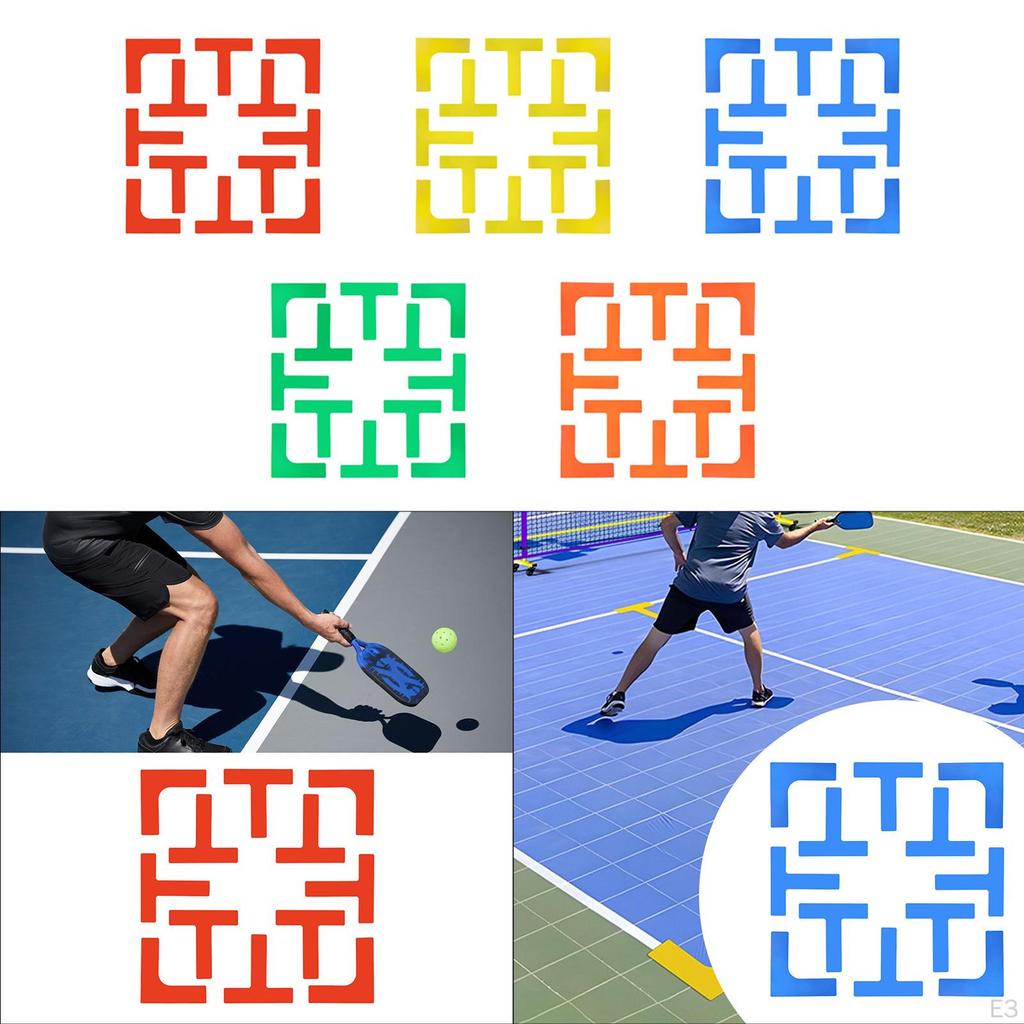 Marking Set for Pickleball Courts, Throwing Markers