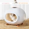 Automatic Pet Dryer Box Ultra Quiet Cat Dryer Box Dog Dryer Cat Bath Drying Cabin 360 Degree Pet Blower for Puppy Kitten Supplie