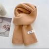 Wool Knitted Scarf Men's and Women's Small Scarf Student Couple Warm Shawl Thickened To Keep Warm