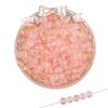 50Pcs 8mm Multicolor Transparent Frosted Glass Loose Beads With Gold Foil For Jewelry Decoration Making DIY Necklace Bracelet Earring