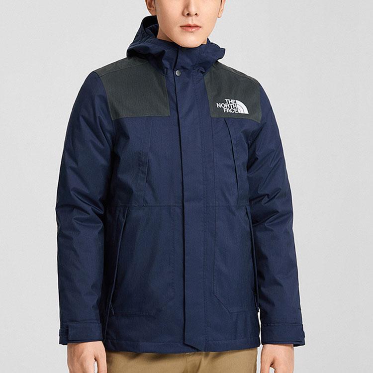 THE NORTH FACE Urban Exploration Waterproof, Windproof, And Abrasion Resistant Windbreaker Jacket Men's Blue NF0A4U7K-R81
