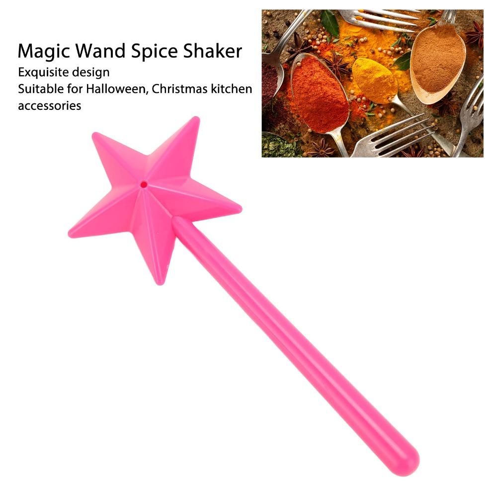 2PCS ABS Salt Shakers Single Hole Seasoning Dispenser Wand Family Gift Occasion