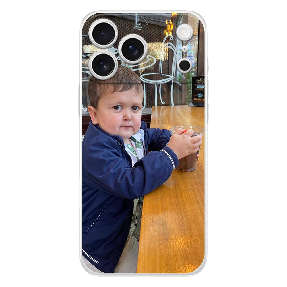 Мягкий прозрачный чехол для телефона для iPhone 17 Air 16E 16 11 15 14 Pro MAX 12 13 7 8 Plus SE Пасхальный чехол Защита Смешной Babaite Hasbulla
