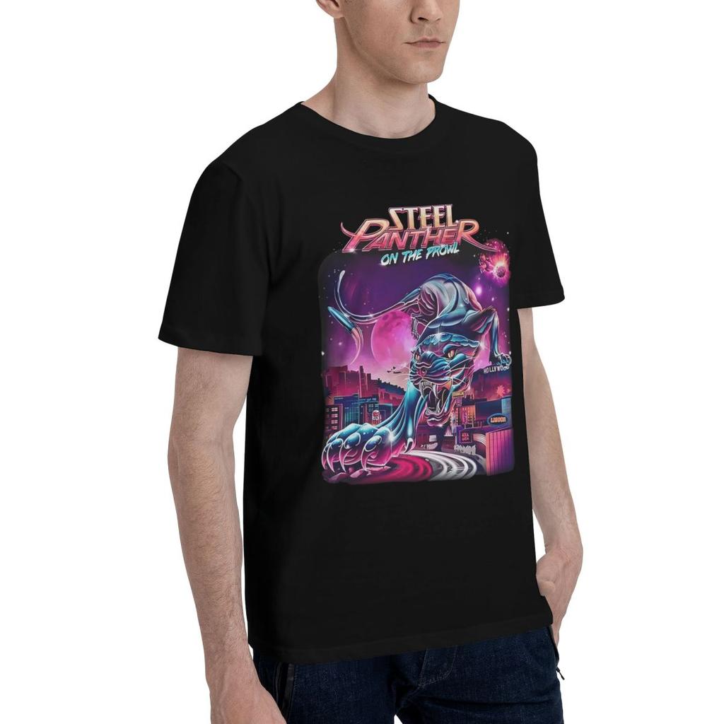 Steel Panther Graphic 100 Cotton Casual Breathable Confortable TShirt Funny Ugus TShirts T Shirt Men