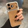 Чехол для iPhone 17 Pro Max с текстурой замши, совместимость с окном 17 и точные вырезы для Apple 16