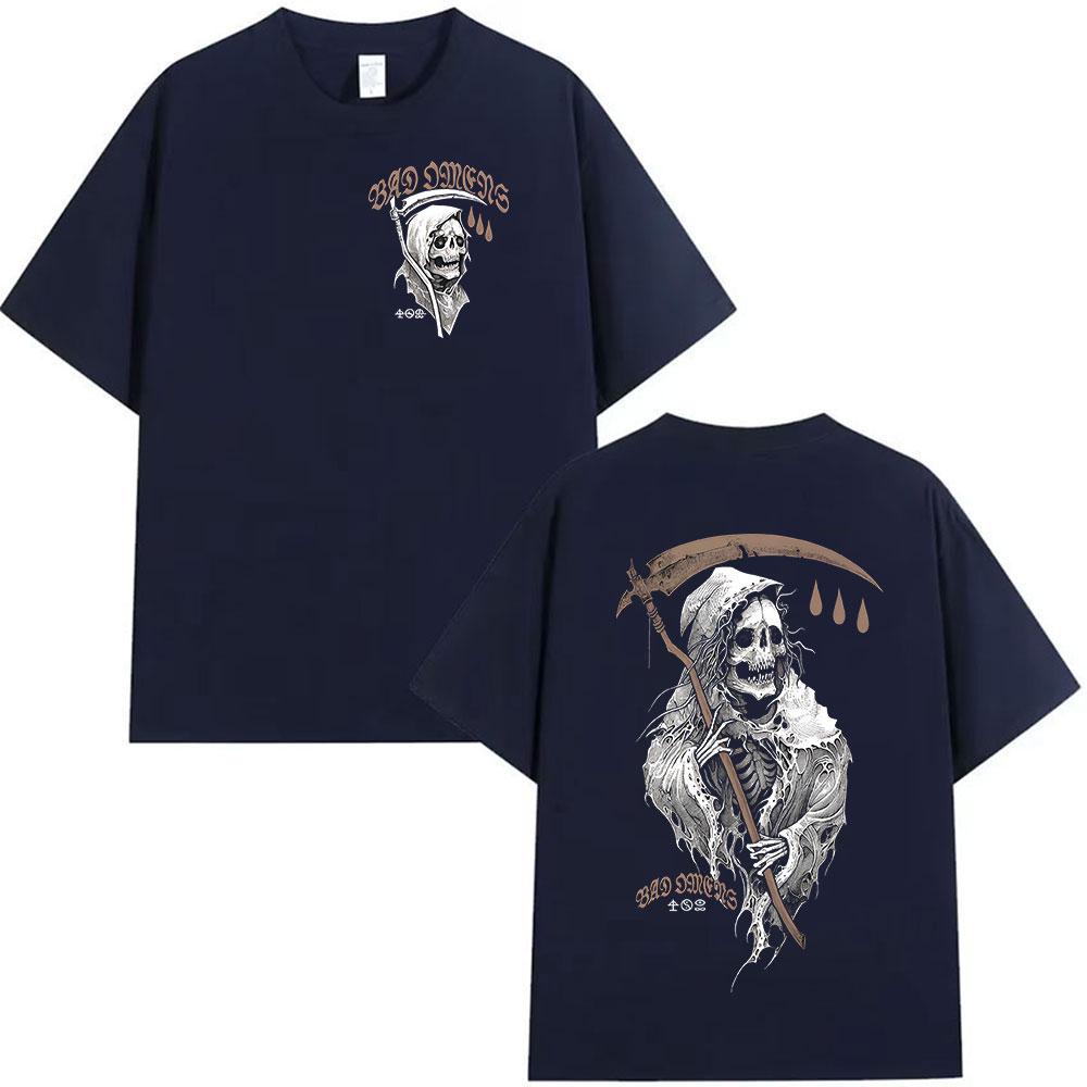 Rock Band Bad Omens Do You Feel Love 2026 Merch T Shirt Mens Vintage Cotton Short Sleeve Tshirts Punk Gothic Clothing Tshirt