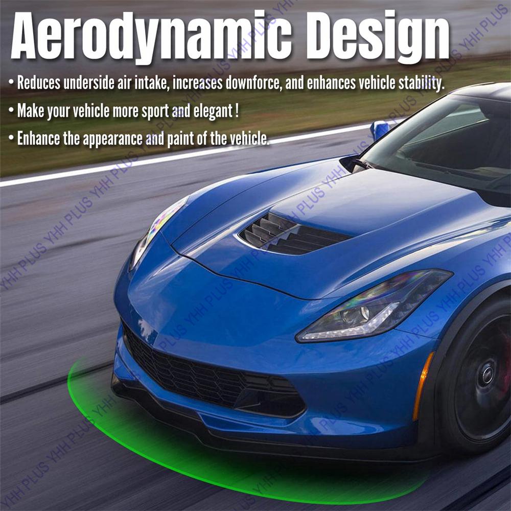 Corvette C7 Z06 2014-2019 Front Bumper Lip Splitter For Chevrolet Accessories Auto Exterior Modification Decoration Parts HOT