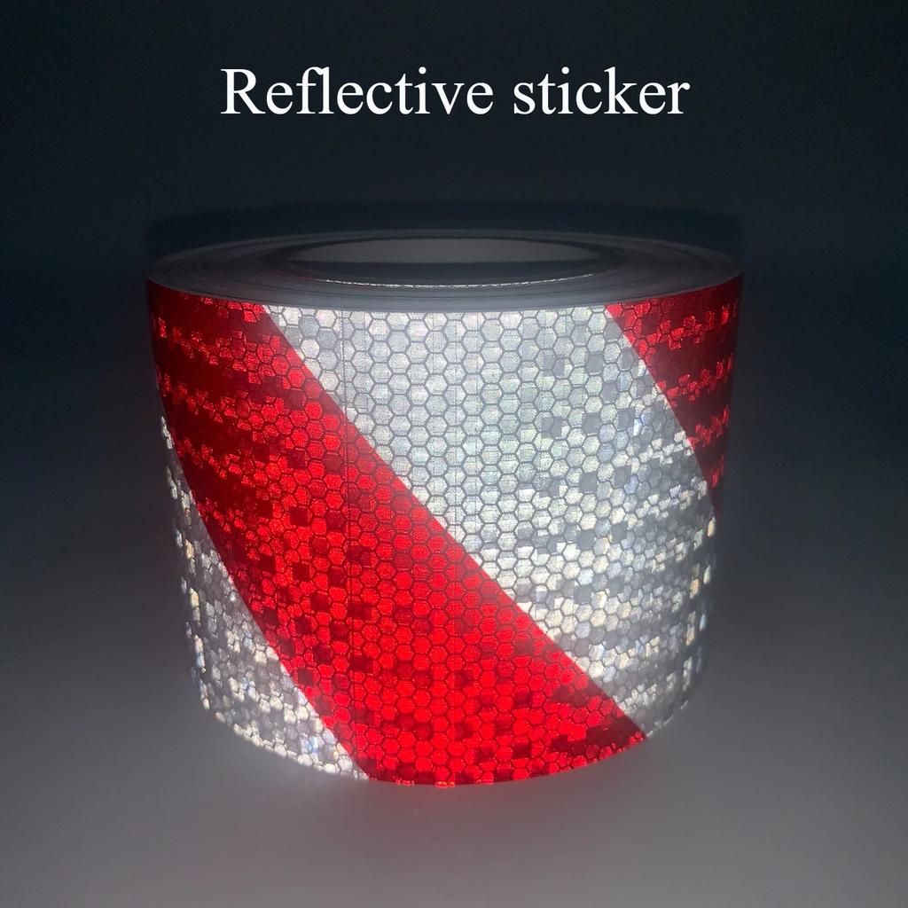 NEW Shining Reflective Safety Warning Tape Self Adhesive Twill Printing Reflective Tape for Car