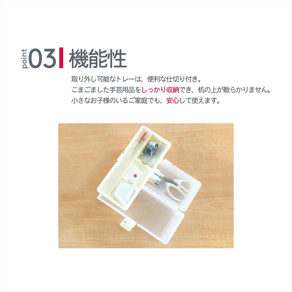 KIYOHARA Sankokko Sewing Set Slim 10 Pieces SUN80-31