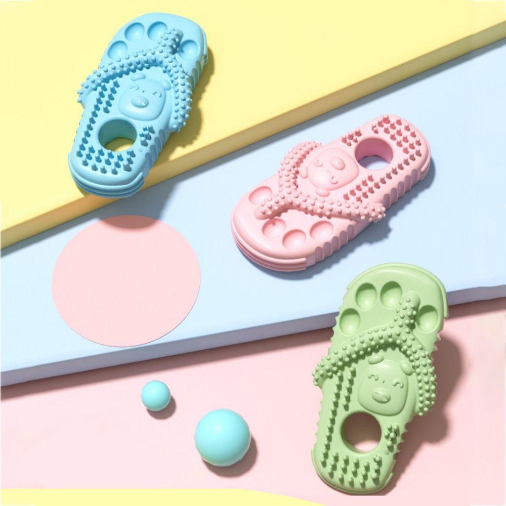 Интерактивные игрушки для собак TPR Интерактивные игрушки для прорезывания зубов у собак Игрушки для жевания в форме тапочек избавляют от скуки