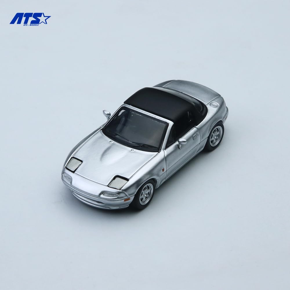 HobbyJAPAN ATS-MODELS 164 Mazda MX-5 Серебристый Готовая модель ATS880103