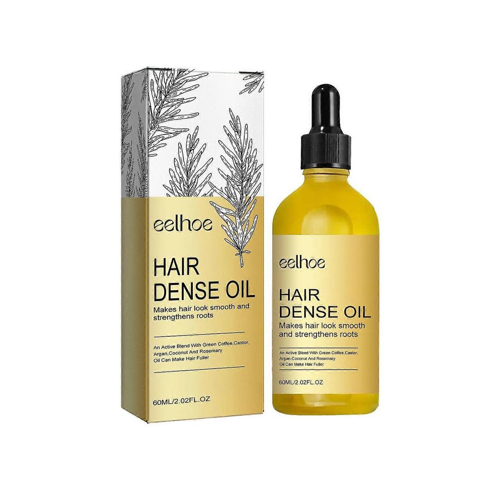 Eelhoe Rosemary Hair Care Essential Oil Gentle Nourishing Scalp Massage Care Fluffy Soft Hair Repair