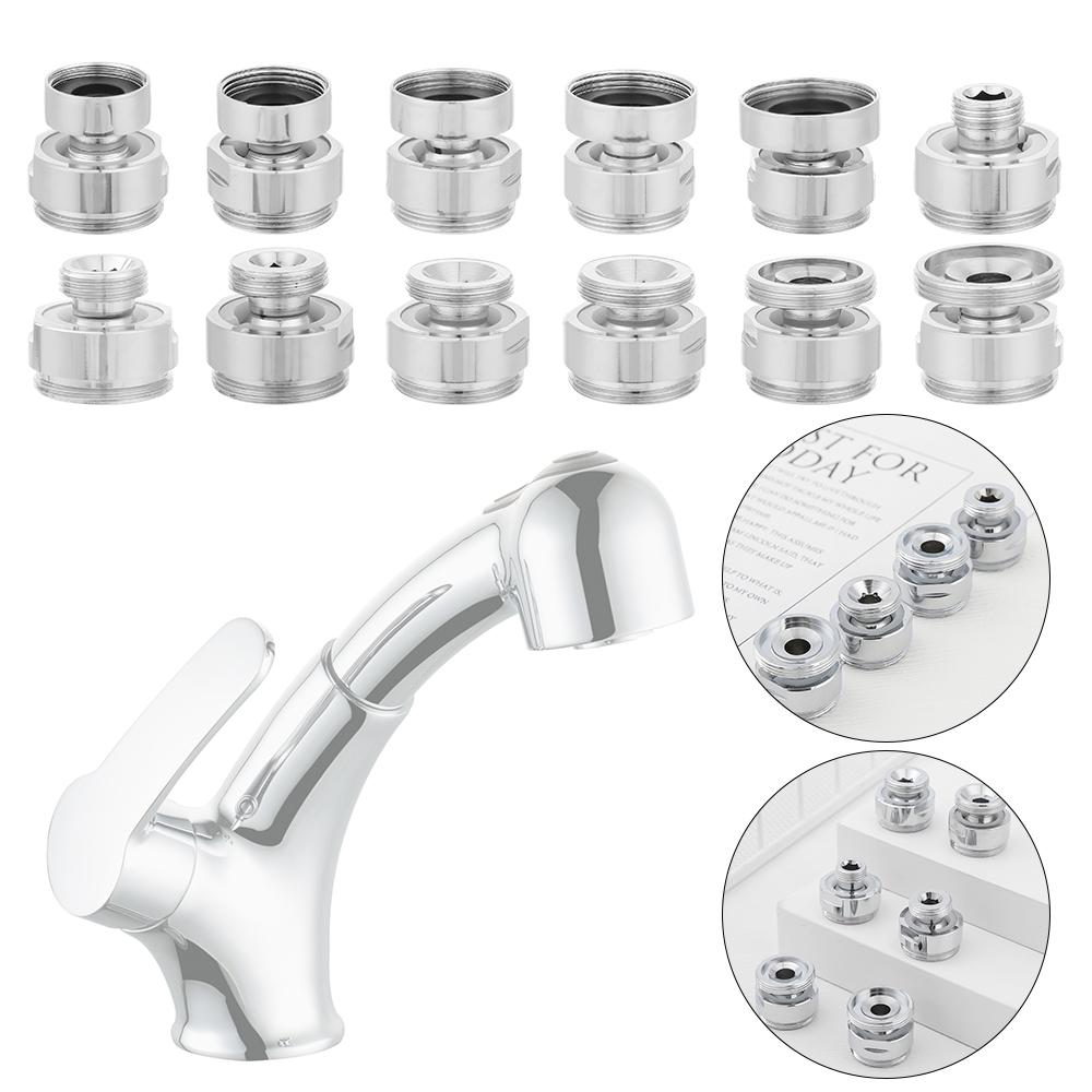 Аксессуары Поворотный аэратор Адаптер Регулируемый на 360 градусов кран Аэратор Соединитель Адаптер для крана