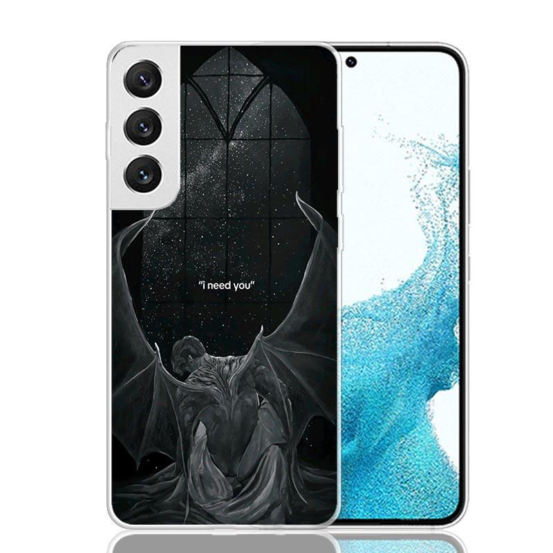 A Court Of Mist And Fury Phone Case For Samsung Galaxy S25 S24 S23 S22 S21 FE S20 Ultra S10 Plus Art Customized Coque Capa S24 S