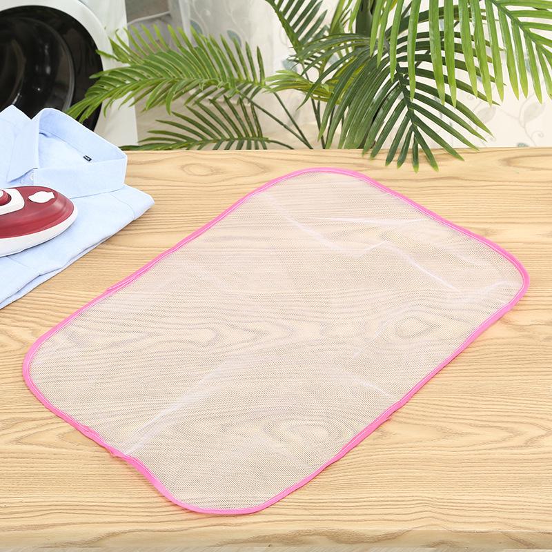 Термостойкий ручной гладильный коврик с изолирующей сеткой для одежды