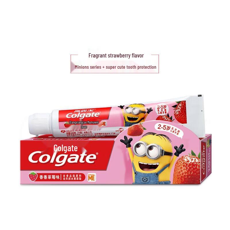 Colgate Детская зубная паста Miaomiaoshua, клубничная