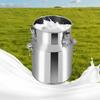 Stainless Steel Airtight Milk Jug, 5L Milk Jug, Milk Transport Bucket, Transport Jug with Sealed Lid and Closures for Oil, Milk