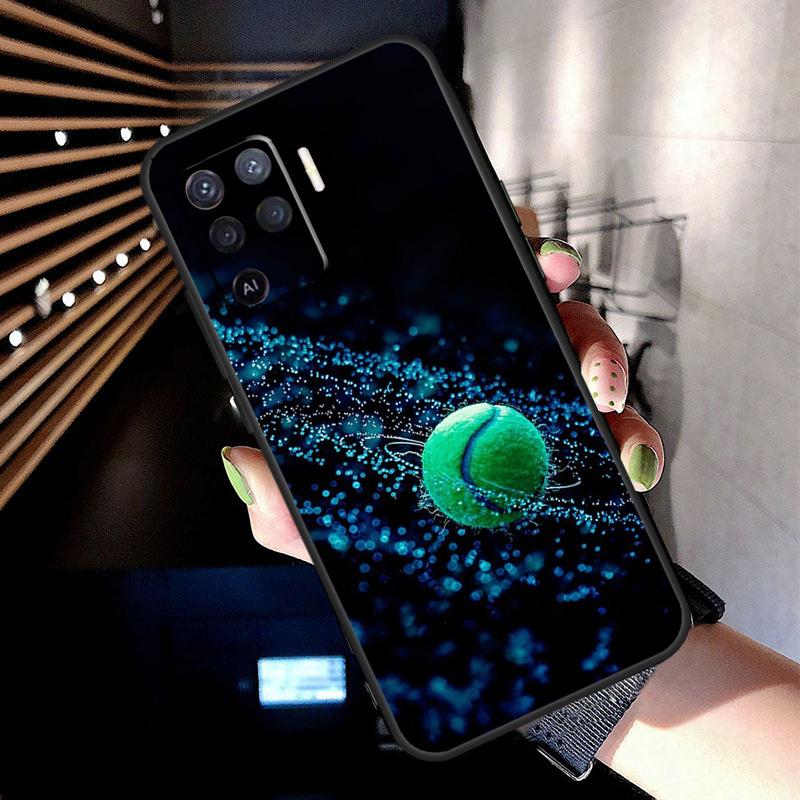 Чехол для теннисной ракетки для Oppo A74 A54 A94 A80 A60 A40 A18 A38 A58 A78 A98 A96 A76 A16 A15 A17 A57 A77 A5 Pro