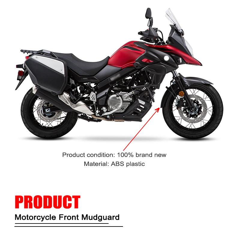 Подходит для SUZUKI V-Strom650 Переднее крыло DL650 V-Strom 650 DL 650 VStrom 650 2016-2023 Расширитель переднего крыла мотоцикла