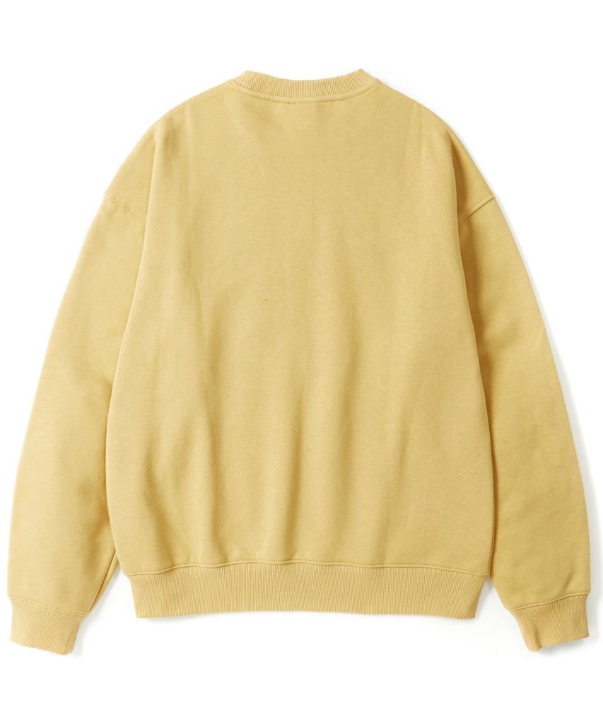 KULTE Authentic Boucle Crewneck Yellow