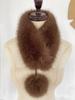Winter Scarf for Women, Warm Fur Collar, Thick Fur Scarf, Imitation Fox Fur, High-end Temperament Scarf