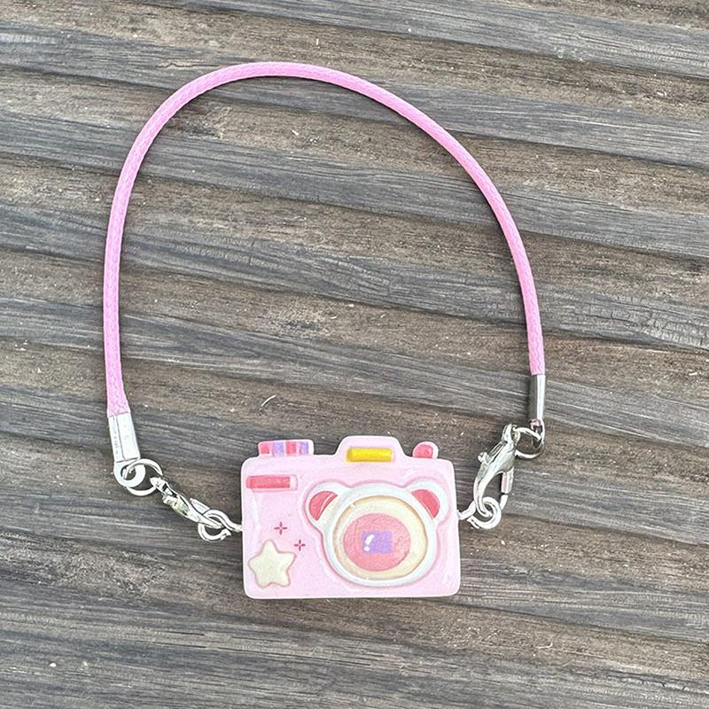 Творческий DIY камера игрушка кулон мультяшная камера подвесные украшения аксессуары мультяшная мини-модель сумка ключ аксессуар подарки