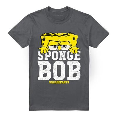 Футболка унисекс для взрослых с большим значком SpongeBob SquarePants