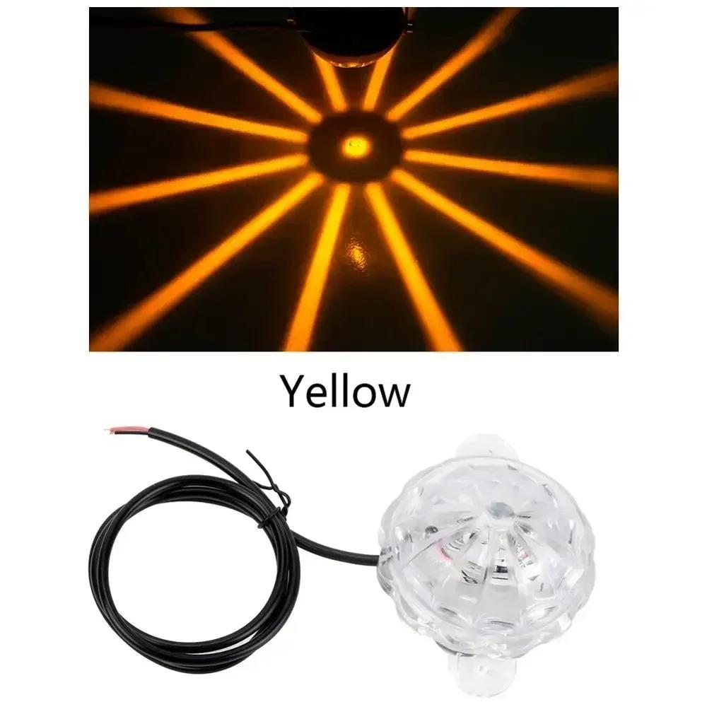 Motorcycle 12V LED Flash Chassis Light Strobe Atmosphere Lamp Underglow Ambient Lighting Moto Decoration Accessories Universal