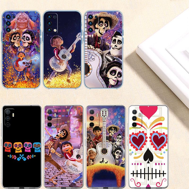 Disney Coco Transparent Phone Case for Motorola Moto Edge 20 30 40 50 S30 Fusion Ultra Pro Neo Lite