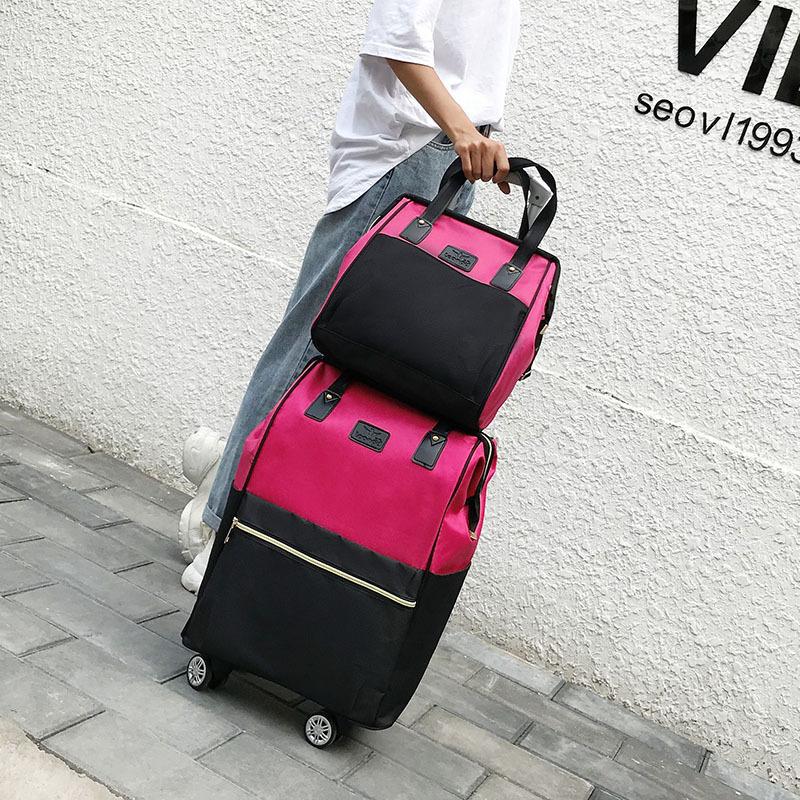 Путешествия на короткие расстояния, большая вместительная водонепроницаемая сумка для багажа, коробка на посадочной тележке, легкая дорожная сумка для деловых поездок, дорожная сумка