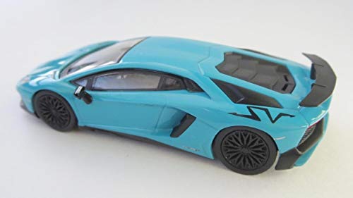 Kyosho Bunka Original Серия Миниатюрных Автомобилей Масштаба 1/64 Lamborghini Aventador SV Синий Готовая Модель
