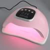 Lamp for Manicure 66LEDsGel Polish Drying Machine with Large LCD Screeen Smart Nail Dryer Lamp