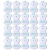 10/20pcs Electrode Pads Reusable Massage Patch for Tens Electrodes Digital Machine Massage 3.5mm Plug Body Massager Accessories