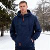 Men Pullover Hoodie Quarter Zip Sweatshirt with Pockets Athletic Casual Hooded Sweatshirt for Sports Daily Errands Street Wear