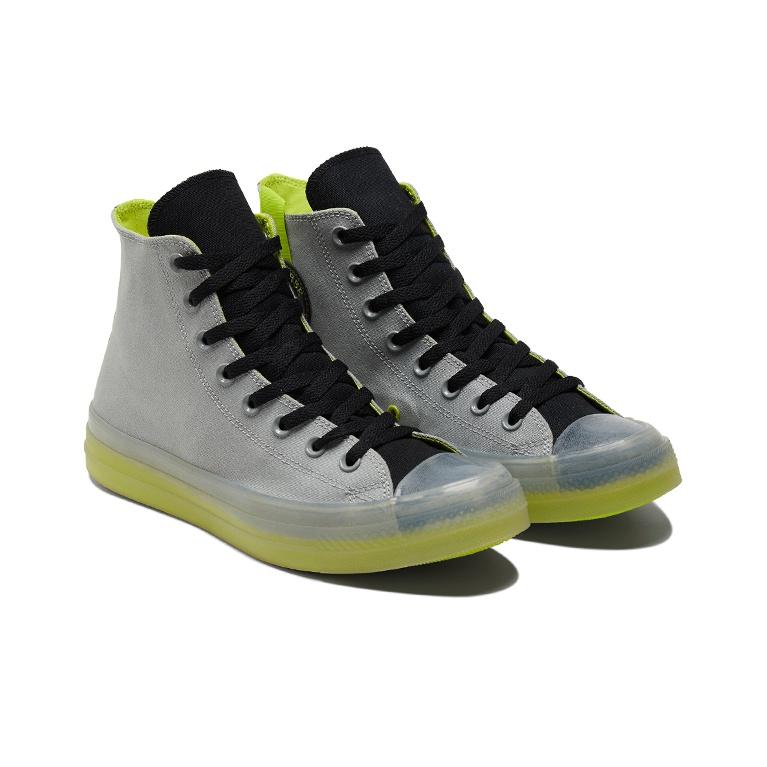 Converse Кроссовки унисекс Chuck Taylor All Star CX High Ash Stone Lime Twist Серо-Черные 171996C