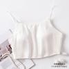 New tube top sling light luxury tube top mulberry silk sling small vest