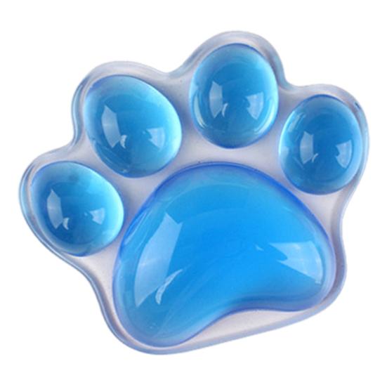 Ergonomic Wrist Guard Anti-Slip Transparent Design Creative Shape Silicone Elbow Pad Cushion Cute Clear Mouse Wrist Pad