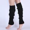 Classic Knitted Leg Warmers Ribbed Knit Knee High Leg Warmers Women's Stockings and Hosiery
