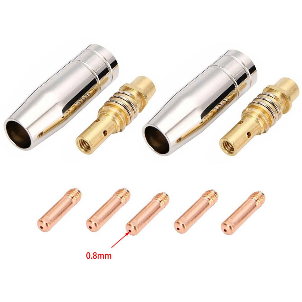 Welding Gun Parts Copper MIG Welding Torch Nozzles