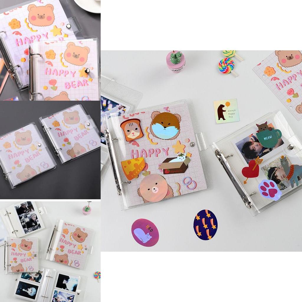 Прочный ПВХ-альбом для фотокарточек с 50/100 карманами для максимальной защиты фотографий