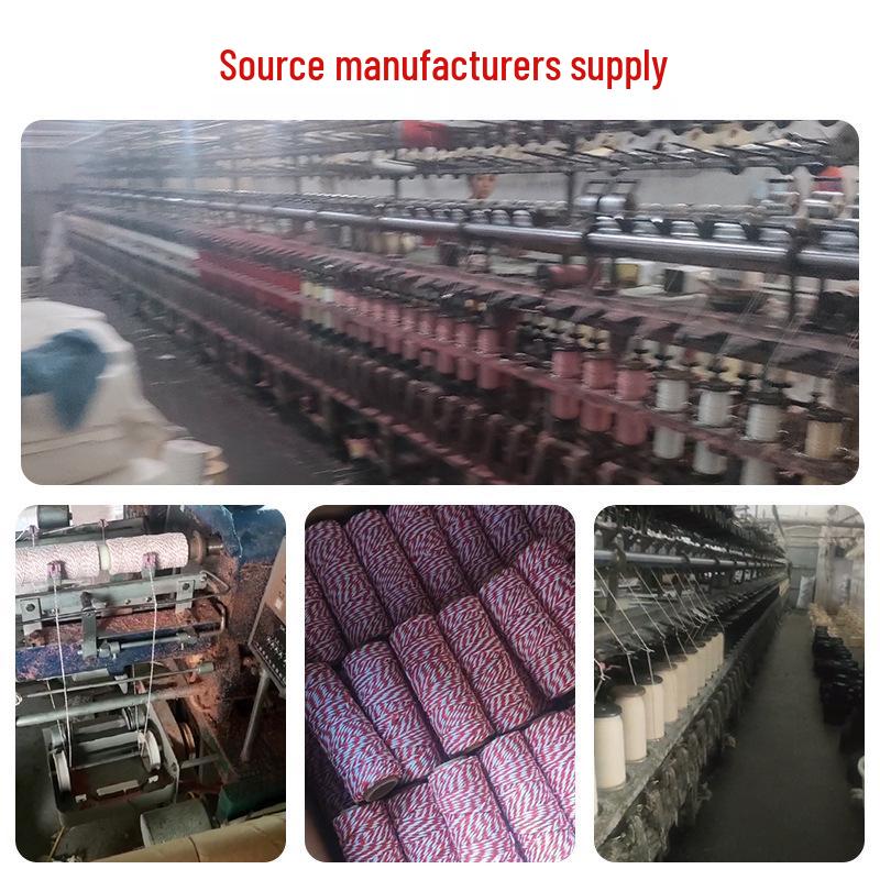 8 мм Черный плетеный хлопковый шнурок с кулиской для сумок-тоут своими руками