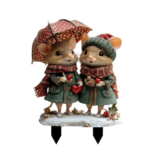 Улитка Садовая колышек Мультфильм Улитки Кашпо Горшок Декор Двор Украшения Акрил Знак