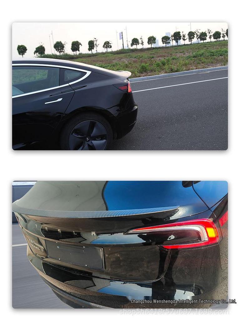 Tesla Model 3 Rear Wing Wei High Performance Accessories (2017-2024 Refresh)