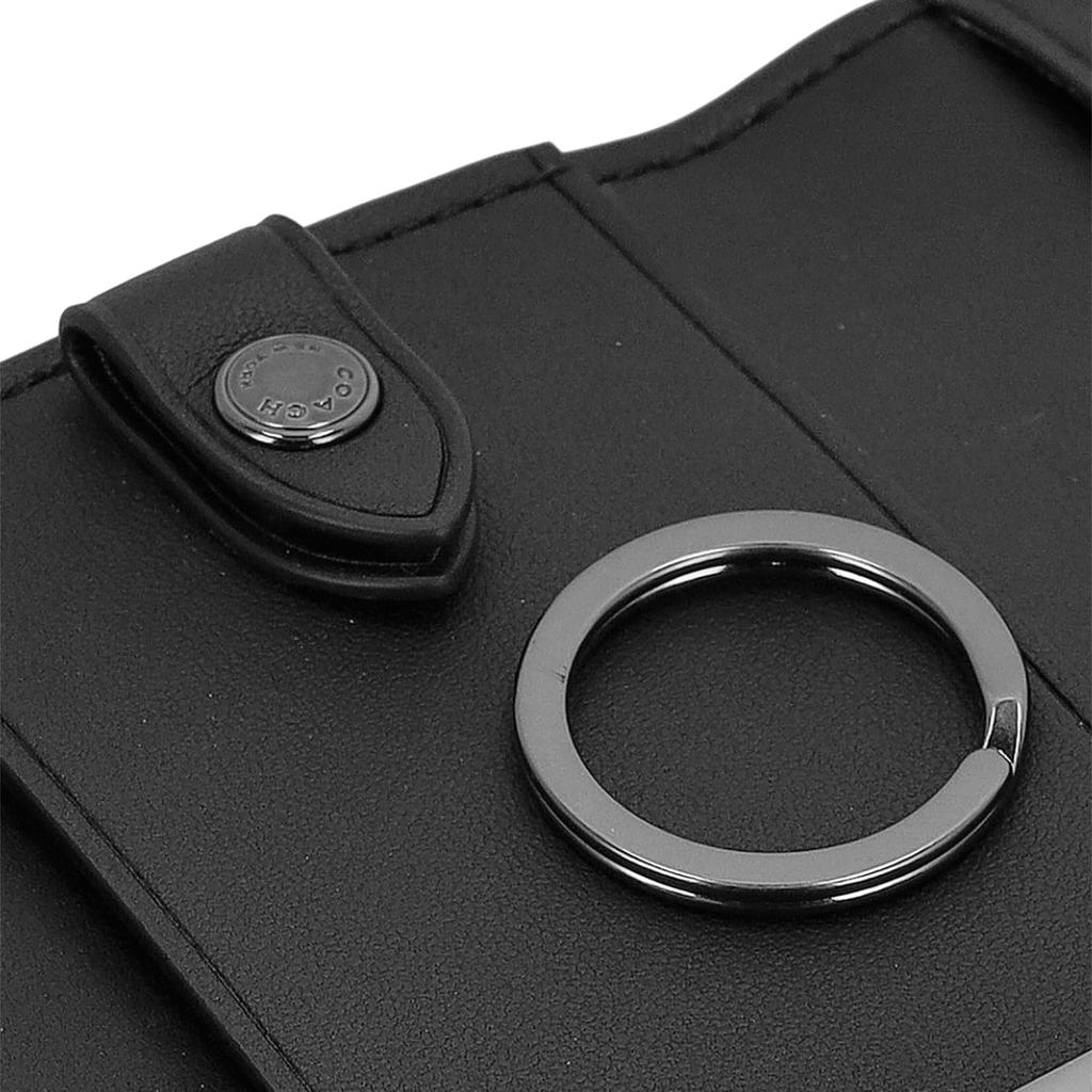 Coach CAR00 Men's QBTN2 Keychain, One Size [Parallel Import]