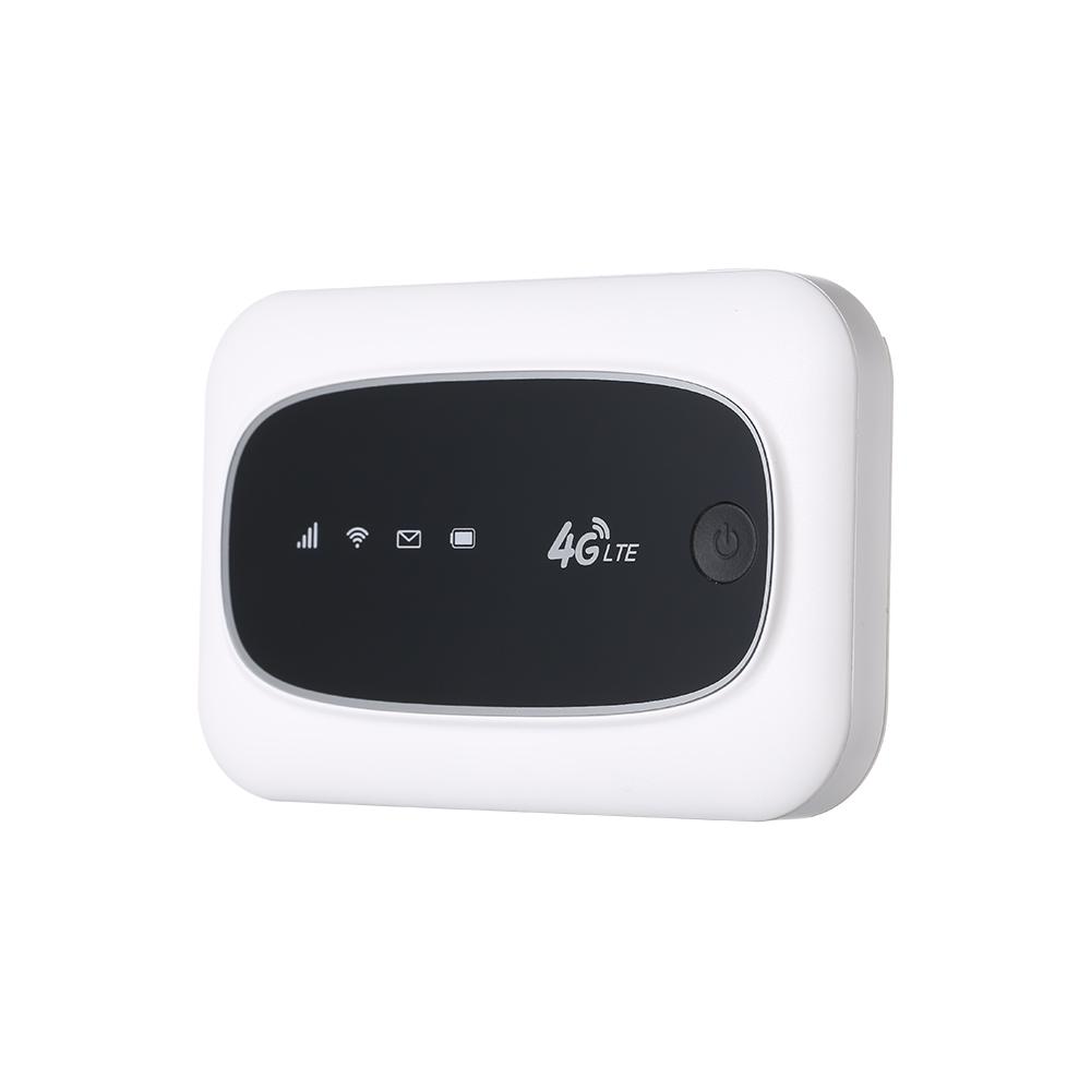 4G LTE CAT4 150M Разблокированный мобильный MiFi Портативная точка доступа Беспроводной Wi-Fi-маршрутизатор SIM-карта (белый)