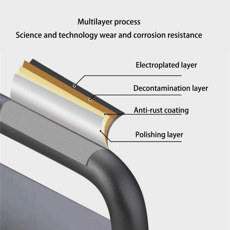 Pack of 2 Practical Sliding Door Handles Hole Center Aluminum Alloy with Mounting Screws for Indoor Outdoor Use